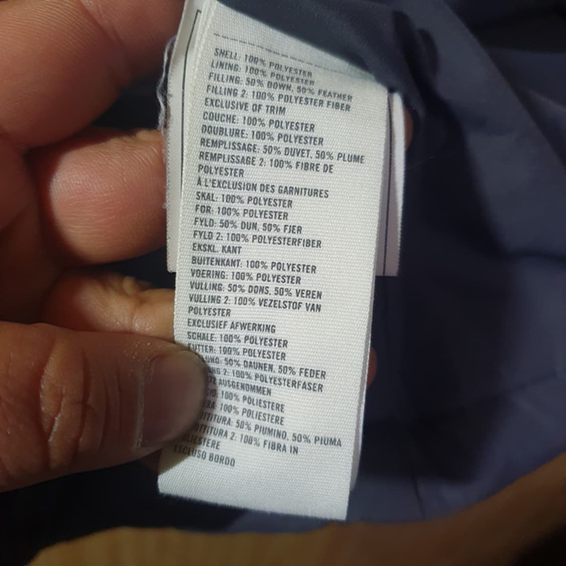 아베크롬비 패딩 조끼 L 상품이미지5