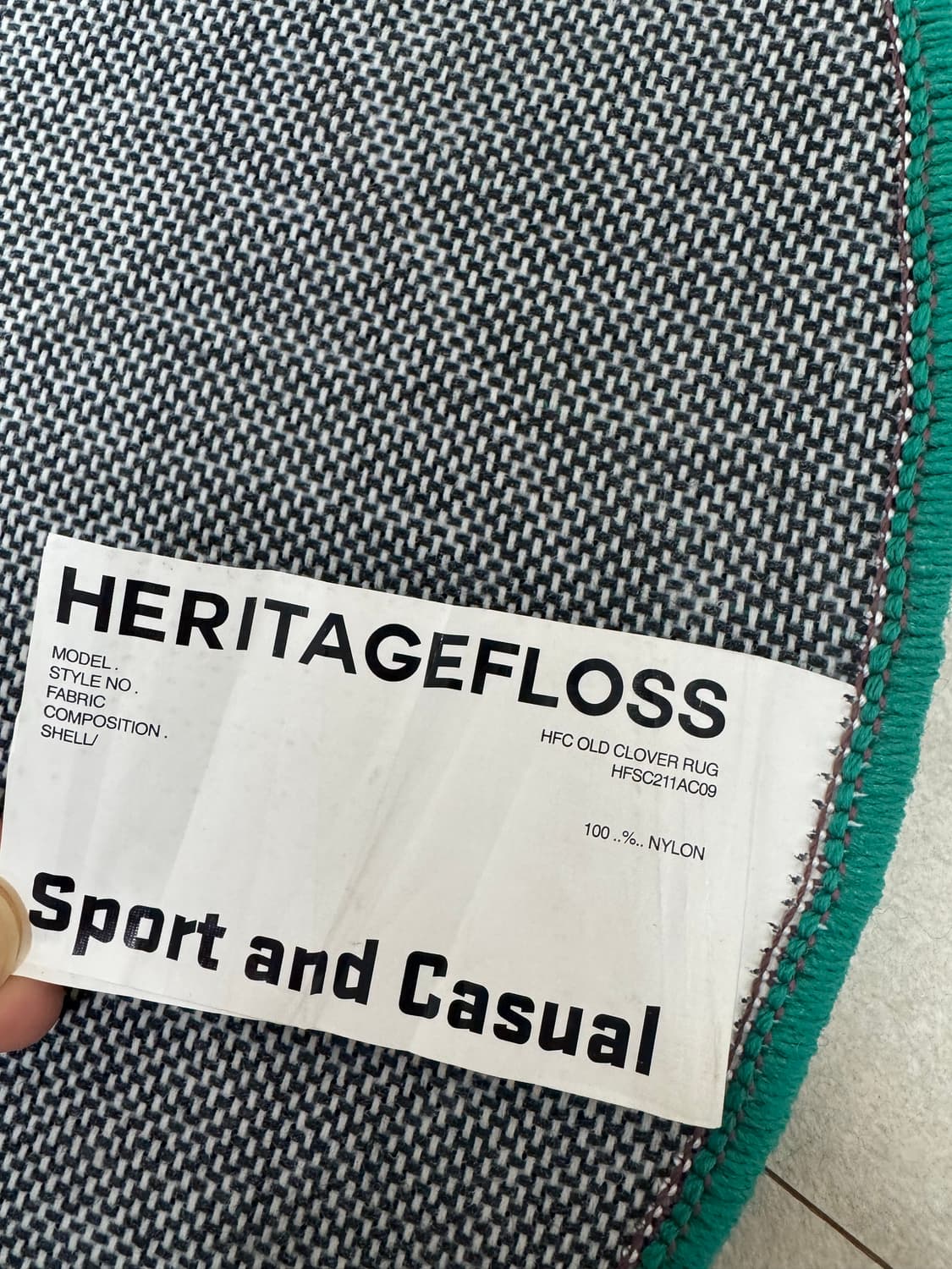 헤리티지플로스 러그 팝니다. 상품이미지3