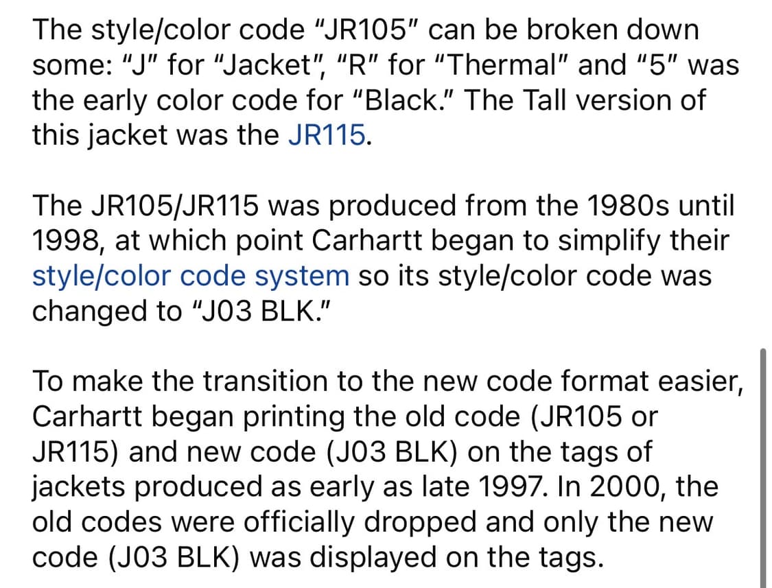 칼하트 JR105 써멀 액티브 (OS) 상품이미지5