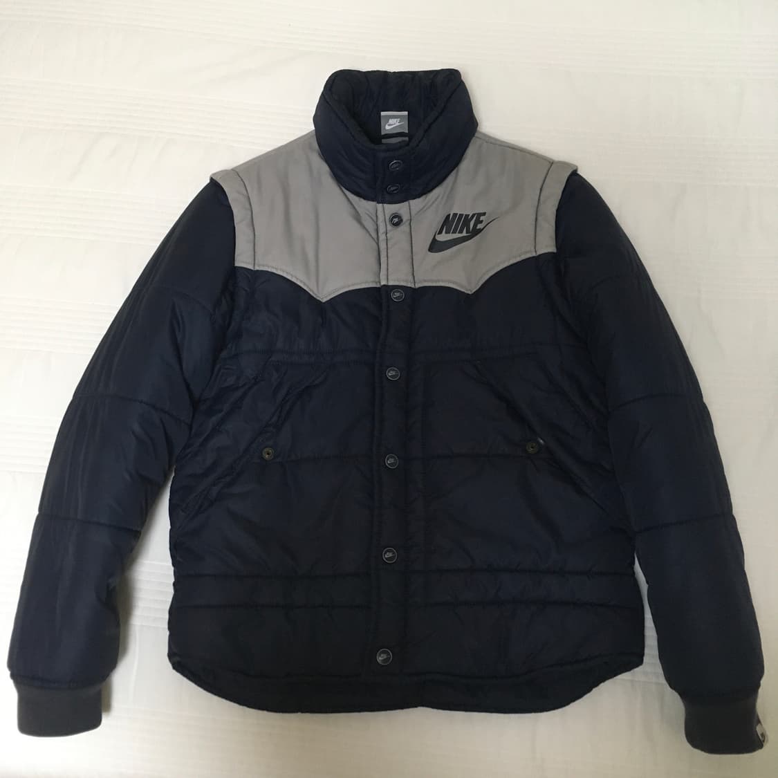 나이키 패딩 네이비 그레이 상품이미지1