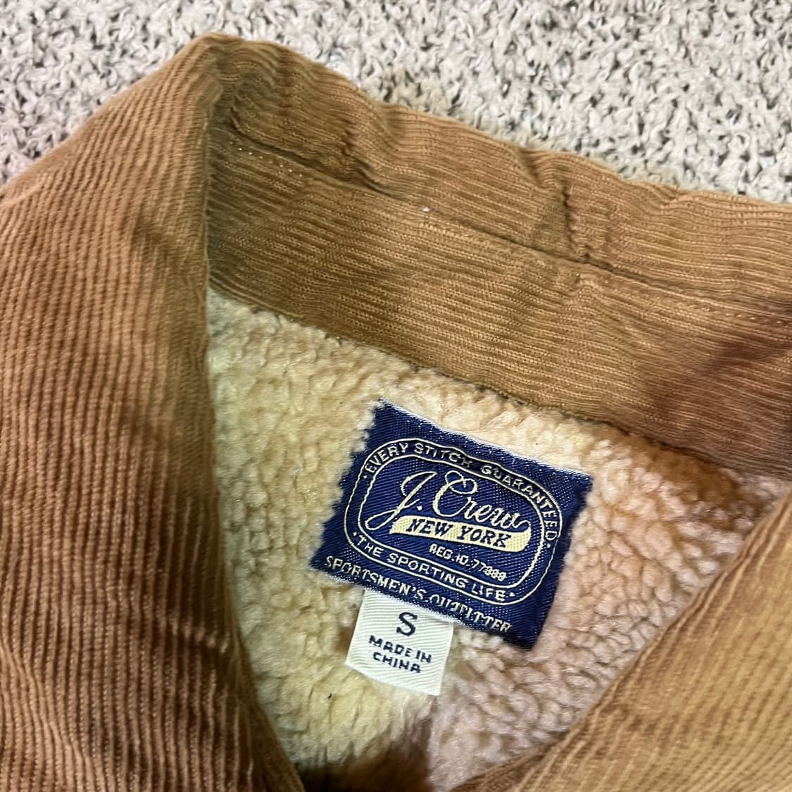 제이크루 쉐르파 코듀로이 셔츠 자켓 상품이미지4