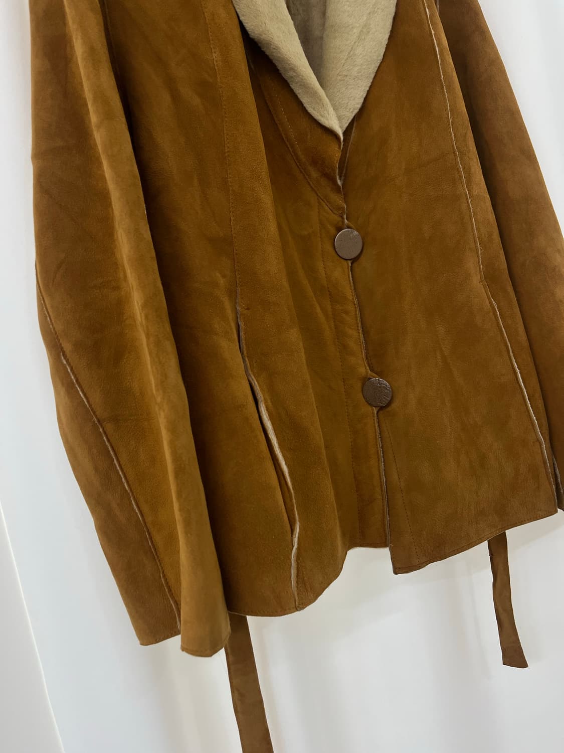 BORGO dei BLu suede shearing jacket  상품이미지3