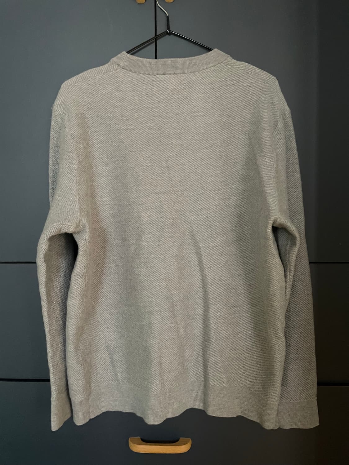 라코스테 그레이 양모100 니트 상품이미지5