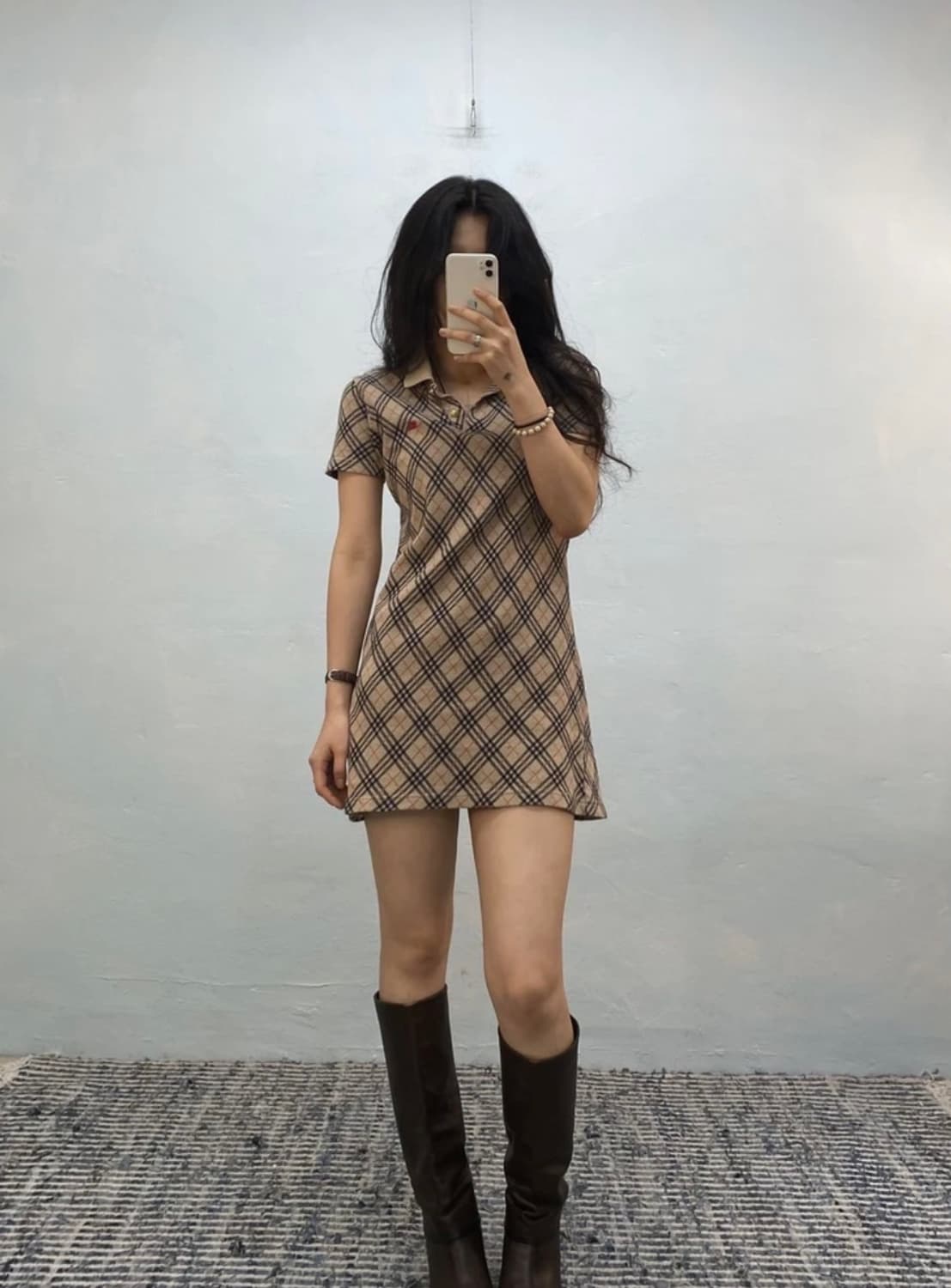 [8519]Burberry beige mini onepiece 상품이미지2