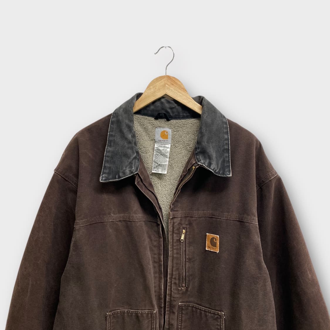 칼하트 쉐르파 샌드스톤 브라운 점퍼 L-3XL  상품이미지2