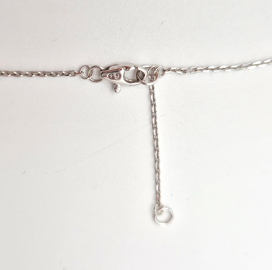 골든듀 다이아 진주 화이트골드 목걸이 상품이미지6