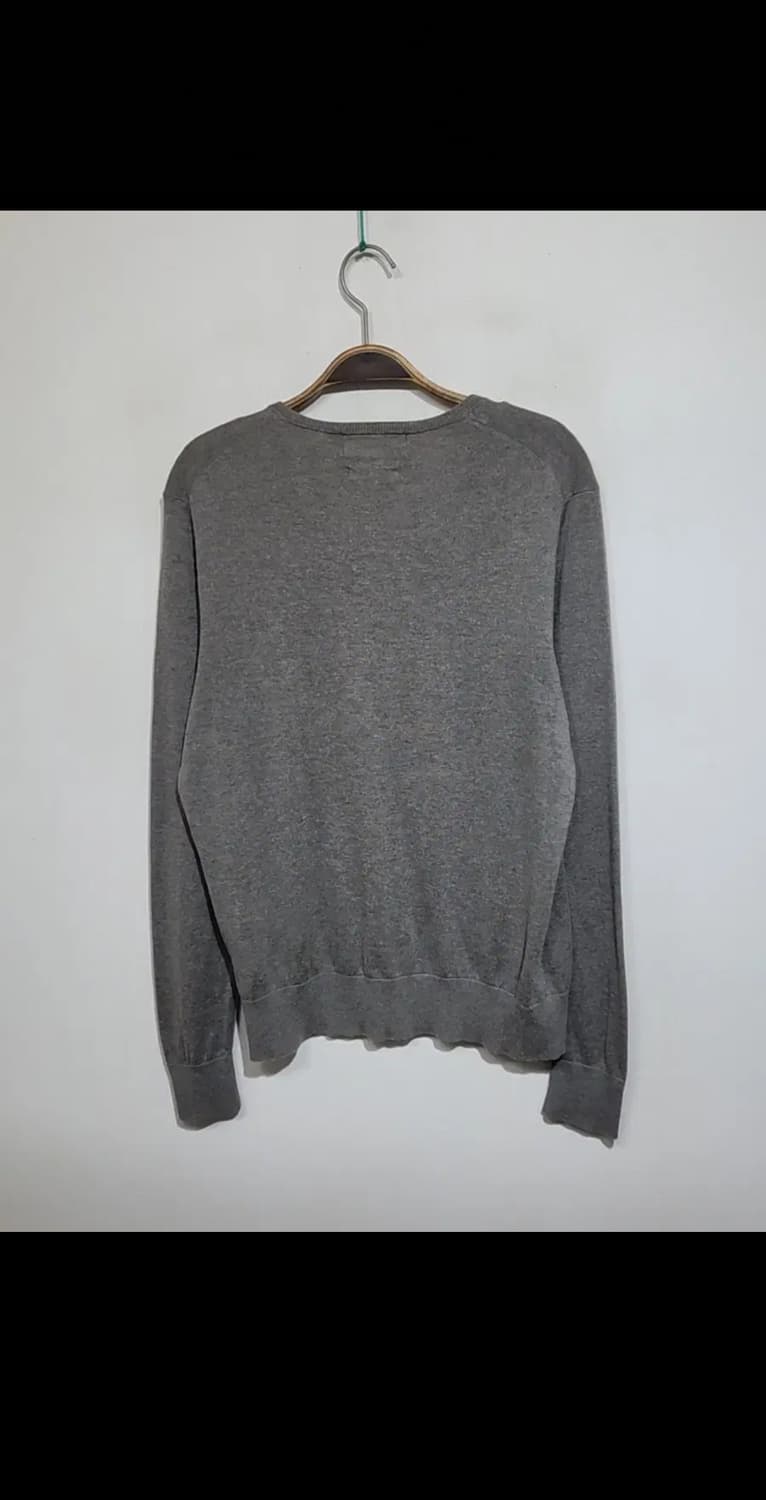 (M) 랄프로렌 폴로 니트 그레이 면 실크 캐시미어 스웨터  상품이미지6