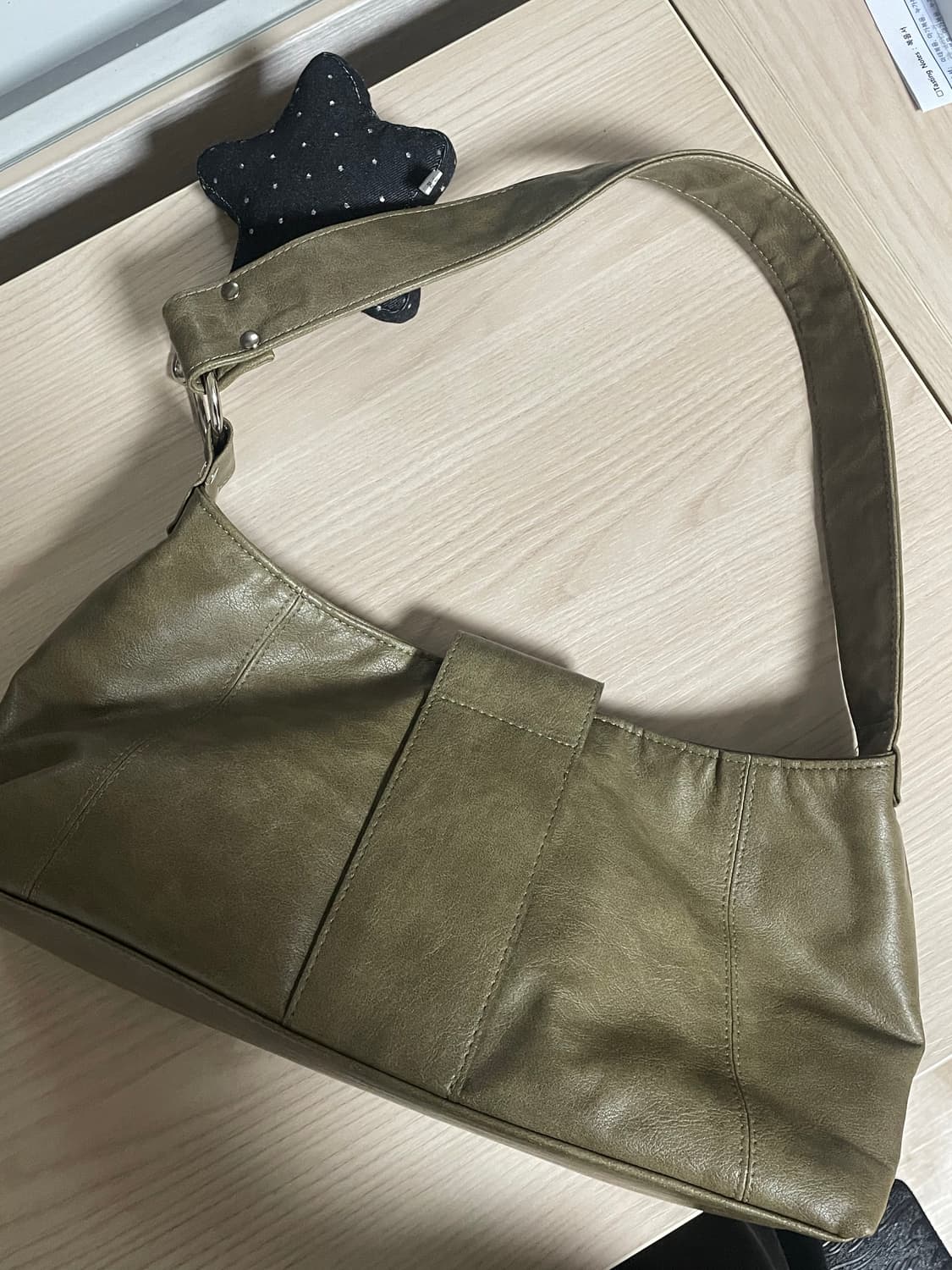 히에타 니타백 올리브 그린 상품이미지3