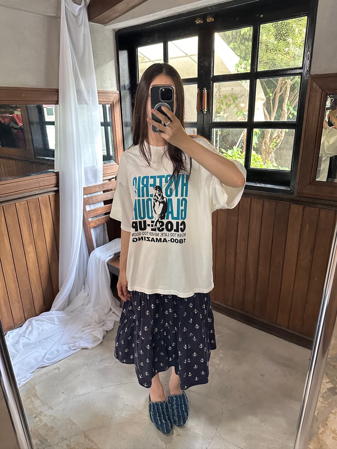 HYSTERIC GLAMOUR pin-up girl t-shirt XL 상품이미지3