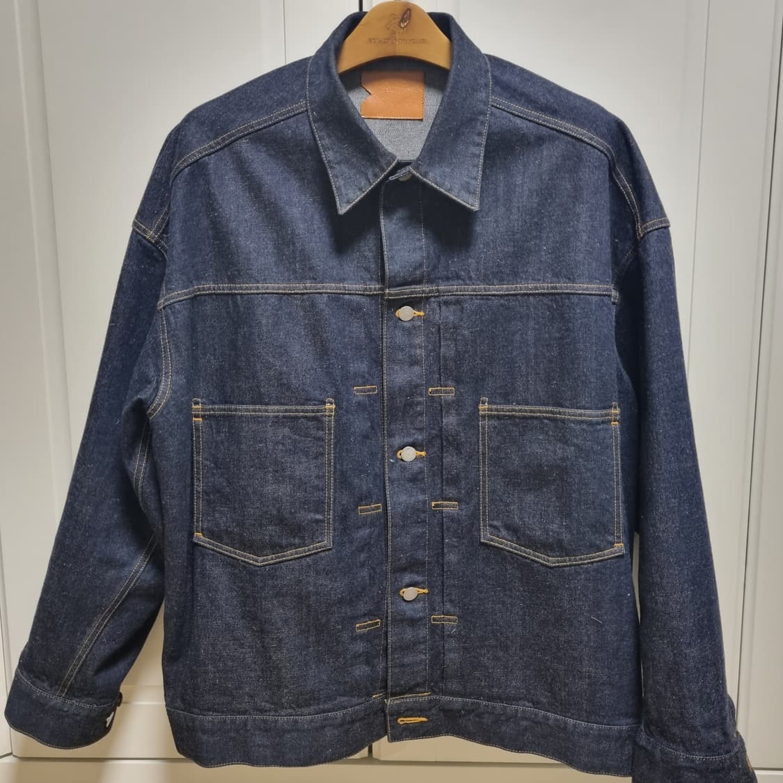 [Made in Japan] Markaware 기모노 데님 자켓 (3) 상품이미지1