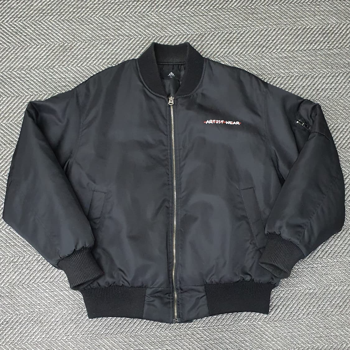 아티스트웨어 오버핏 항공점퍼 남자105~110 상품이미지1