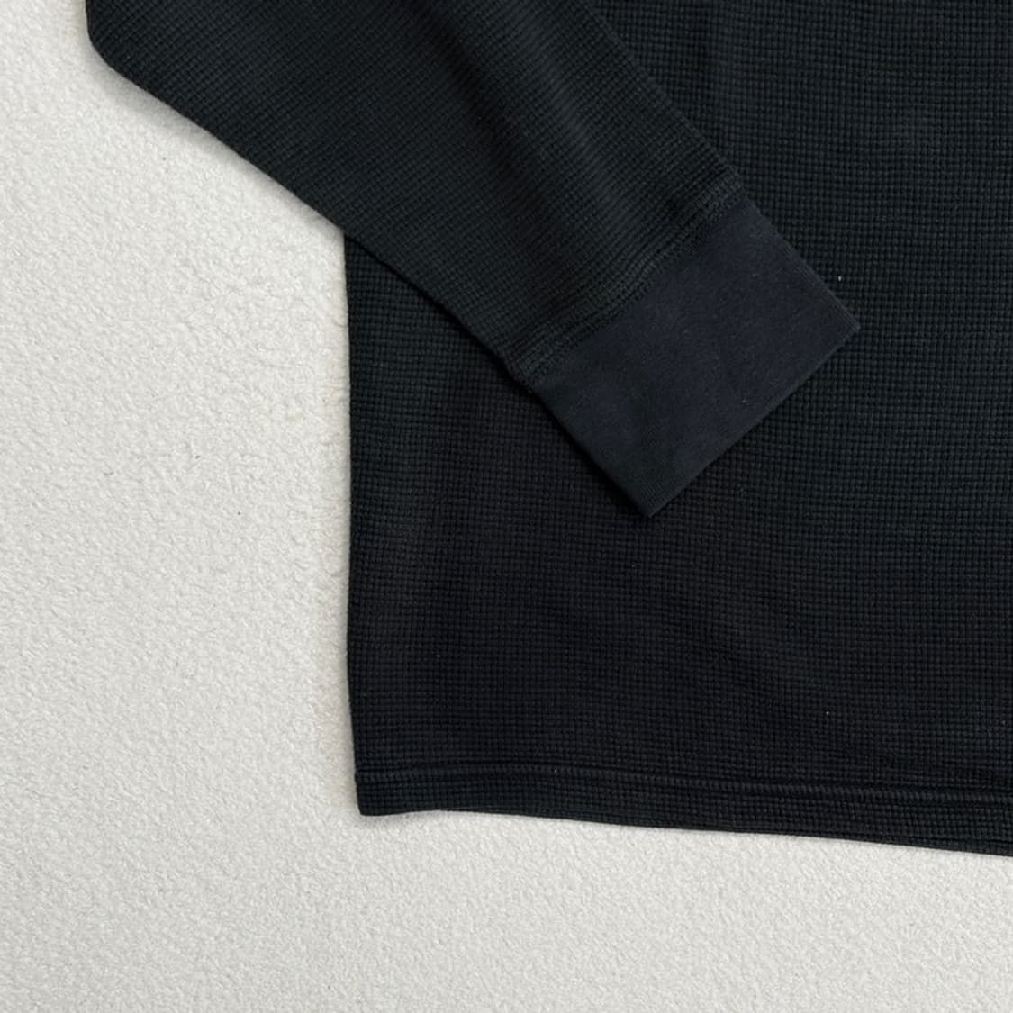 POLO RALPH LAUREN 블랙 와플 긴팔 맨투맨 L 상품이미지2