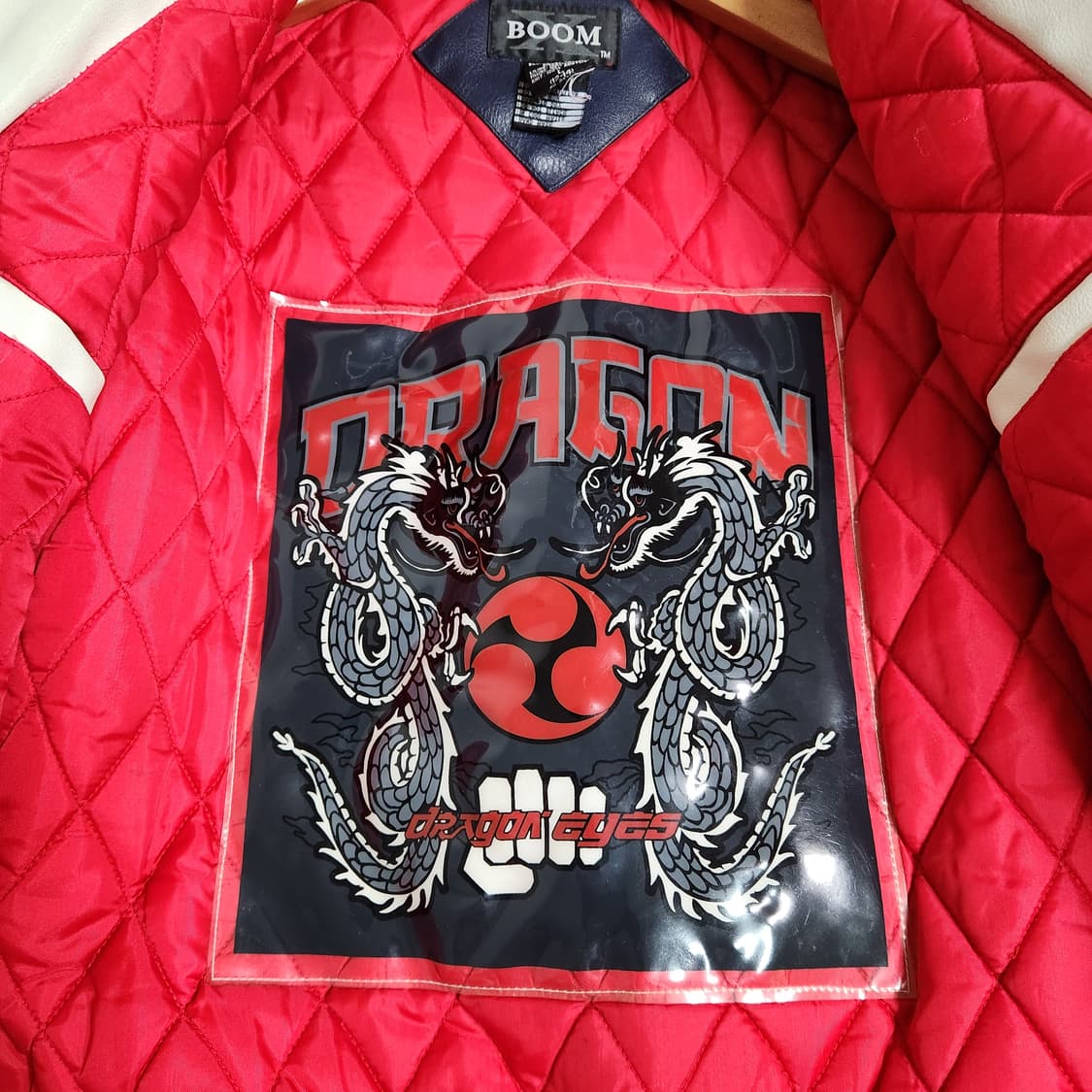 H336 [S] Boom X USA Dragon Eyes 가죽자켓 상품이미지5