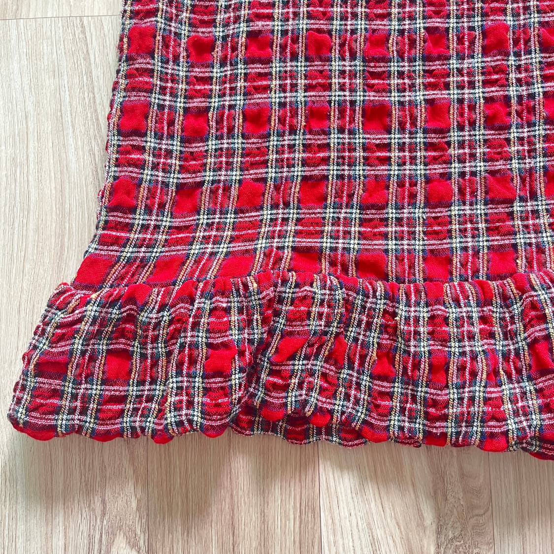 BA-TSU CLUB 체크 스커트 y2k 헤이세이 레트로 그런지 펑크 상품이미지2