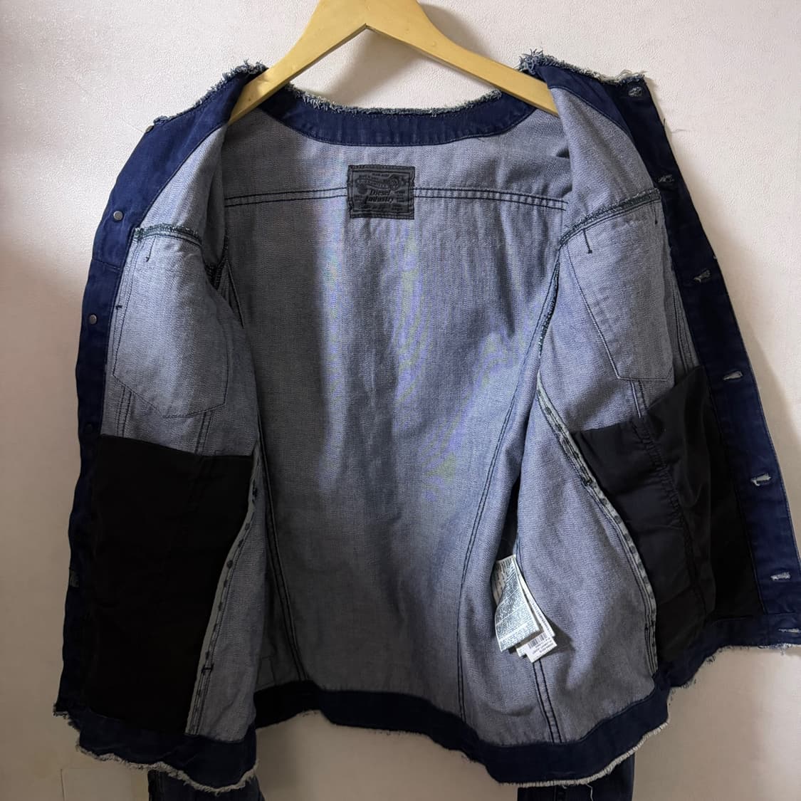 디젤 조말트 라운드넥 데님 자켓 (남성 100-슬림 105) 상품이미지6