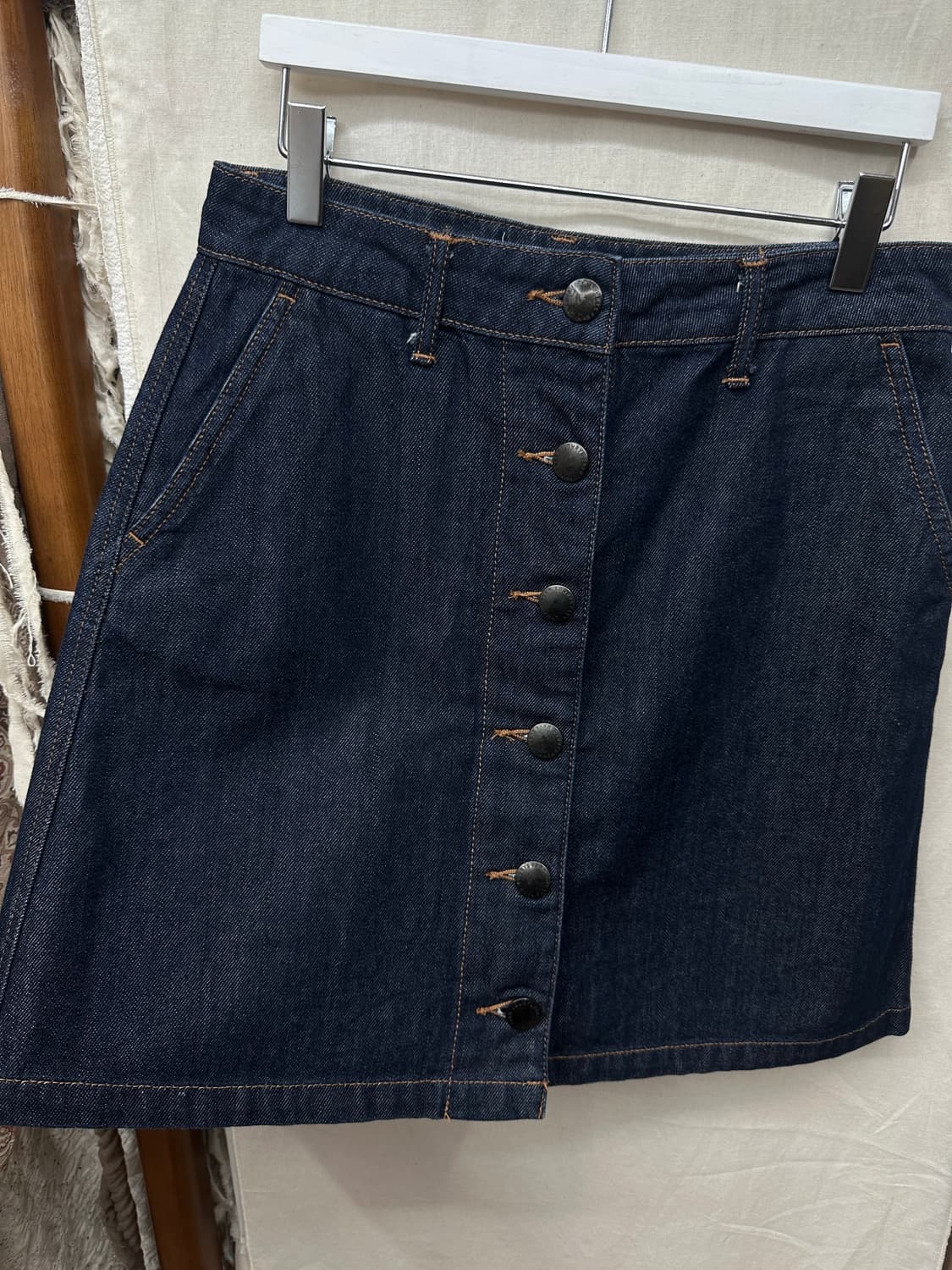 lowrys farm denim skirt 상품이미지3