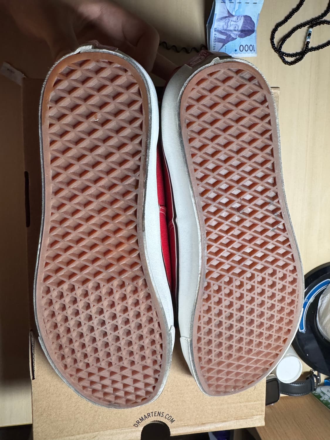 반스 어센틱 애너하임 dx44 레이싱 레드 290 상품이미지4