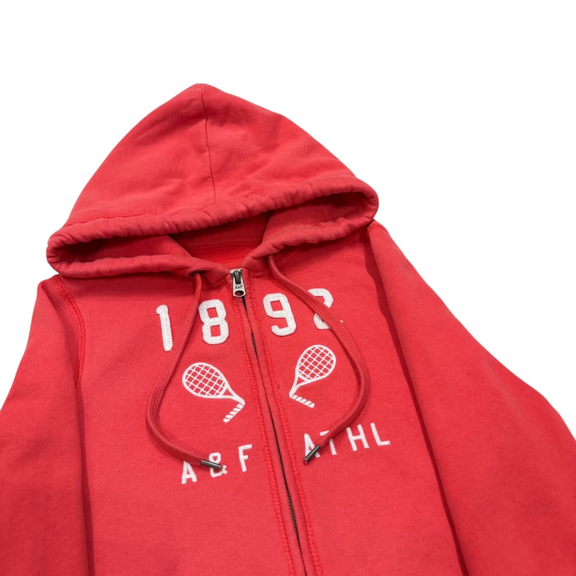 아베크롬비 빈티지 스펠로고 Y2K 후드집업 자켓 S 상품이미지2