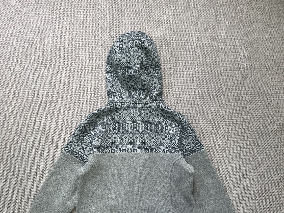 10s 파타고니아 노르딕 패턴 후디 플리스 집업 자켓 상품이미지8