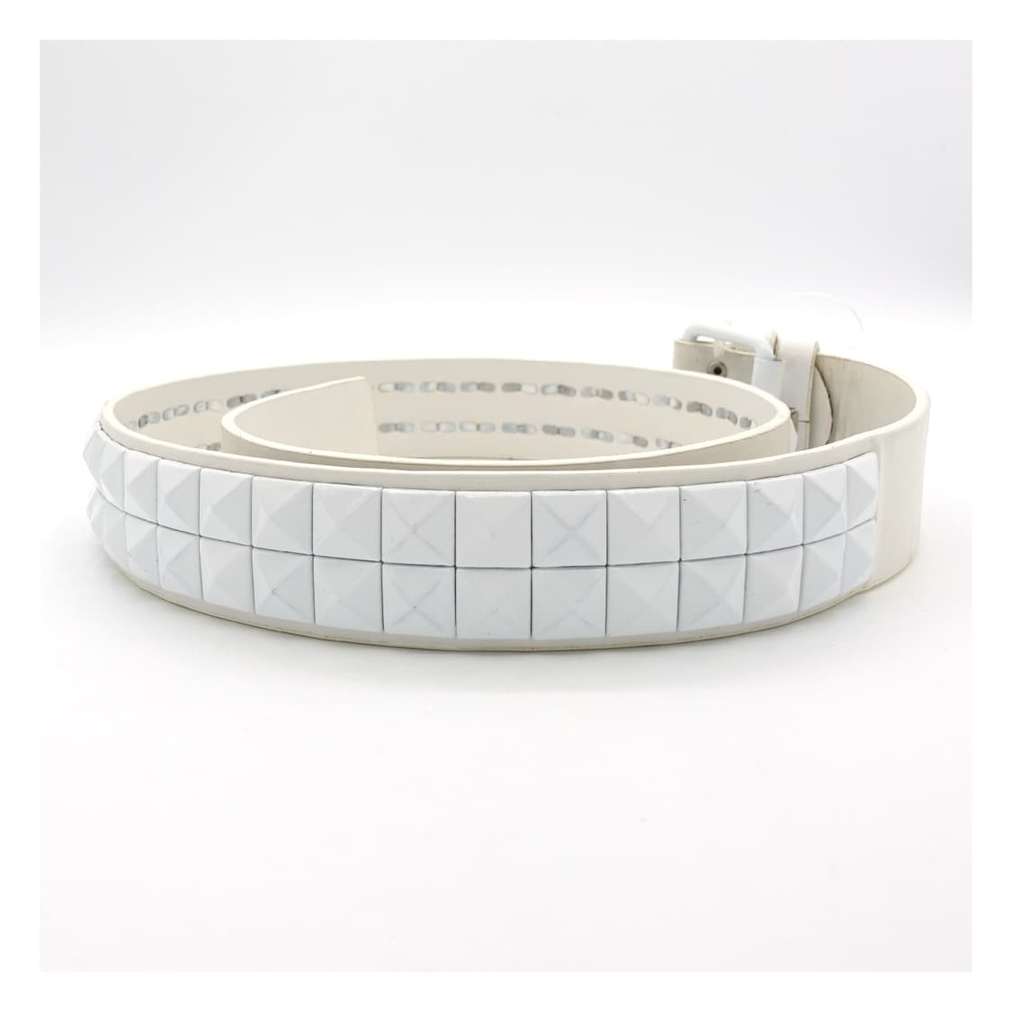 VINTAGEBELT 빈티지 화이트 스터드 벨트 상품이미지5