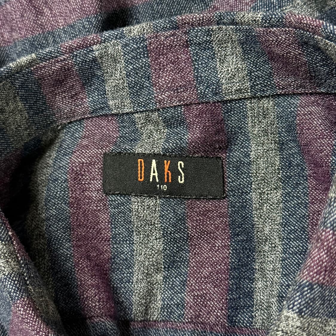 [슬림110] 닥스 스트라이프 춘추 긴팔 셔츠 남방 상품이미지6