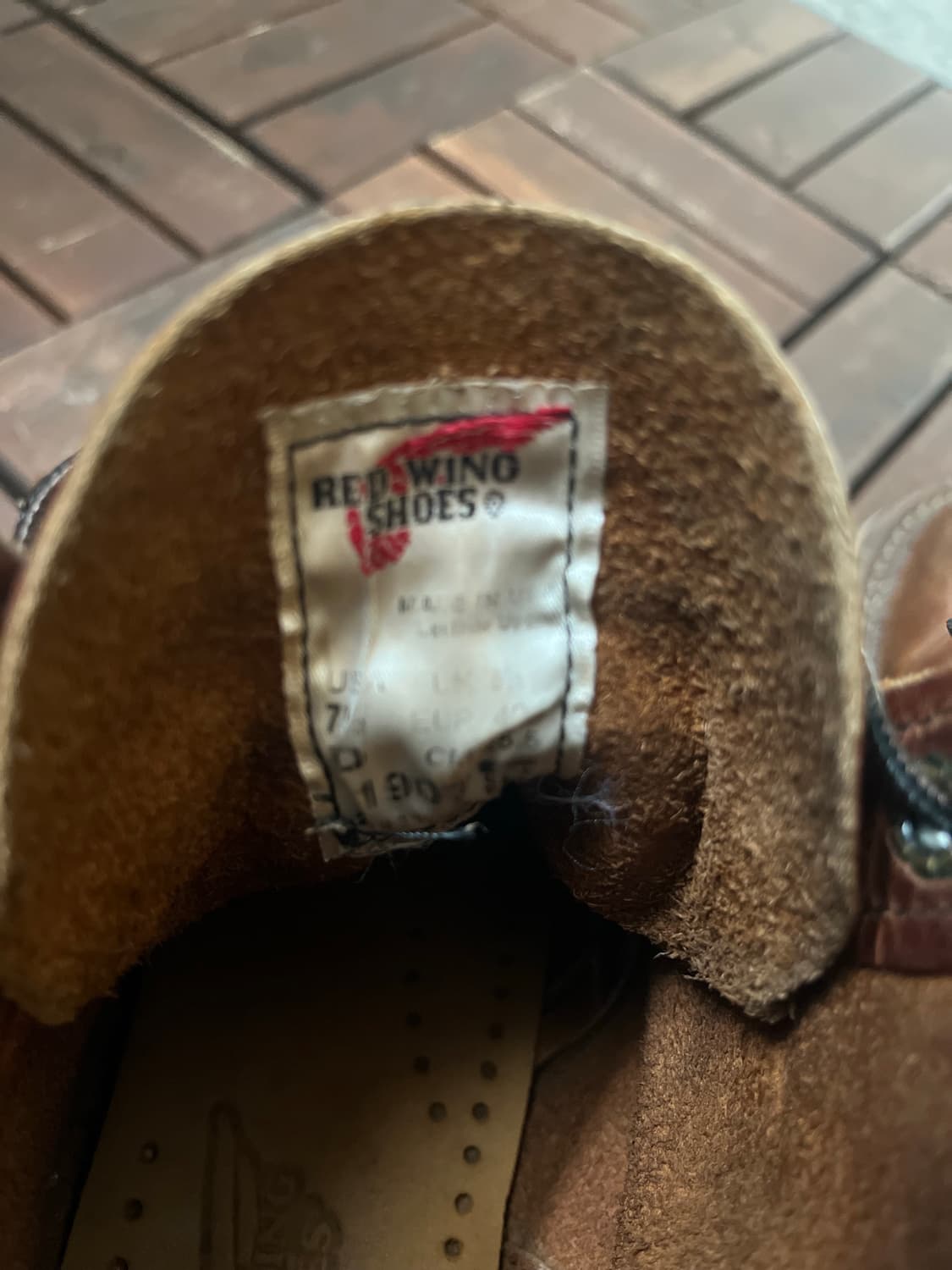 레드윙 6인치 목토 1907 - 카퍼 러프앤터프 7.5D 상품이미지6