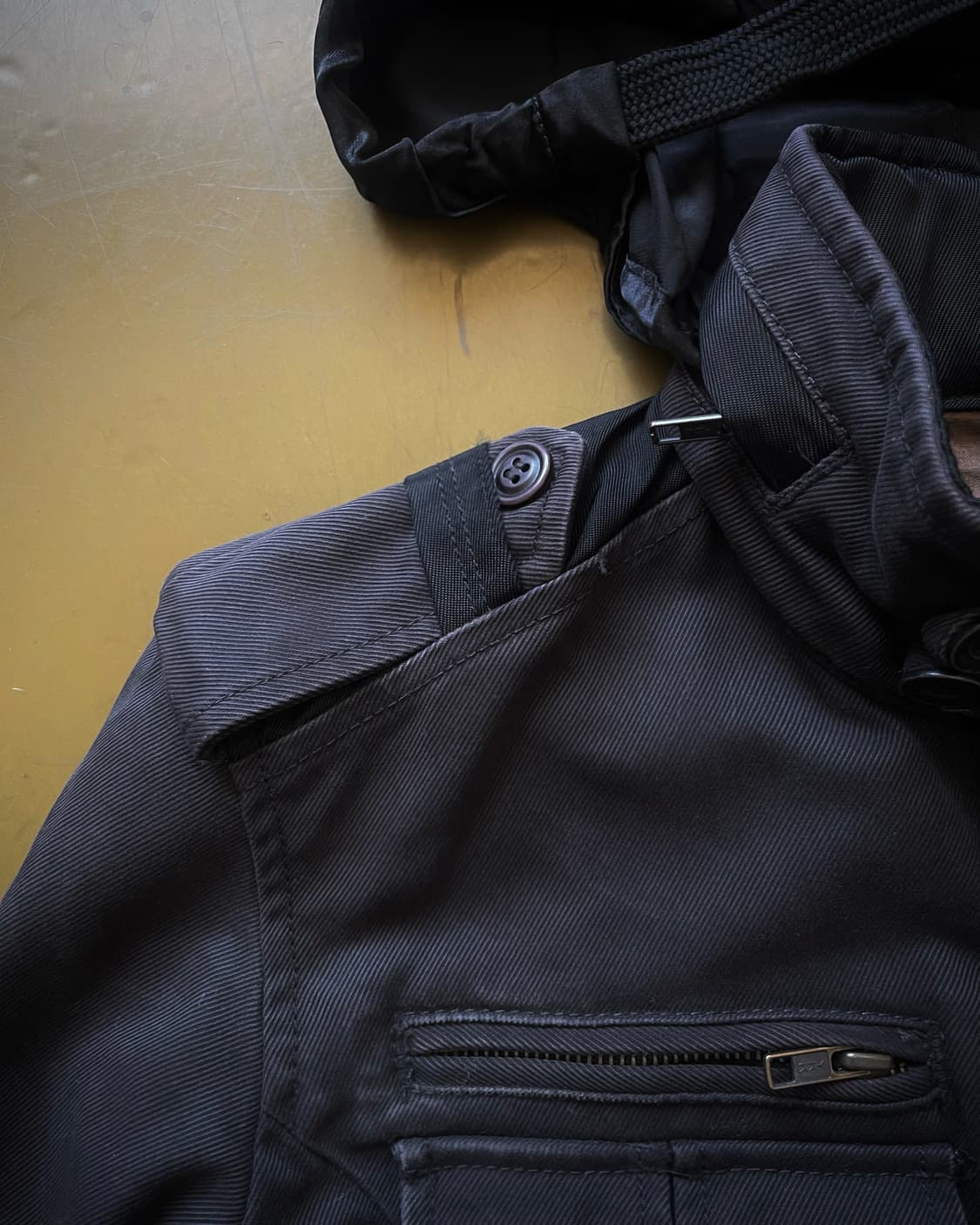 2000s Old DIESEL Military Field Jacket 상품이미지6