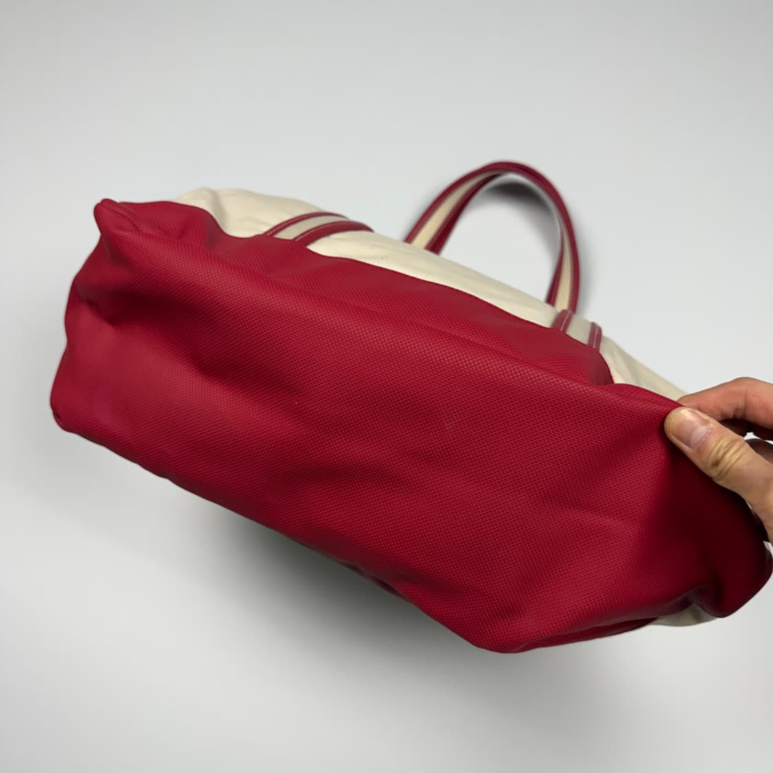 요시다포터 걸 토트백 레드 L 상품이미지5