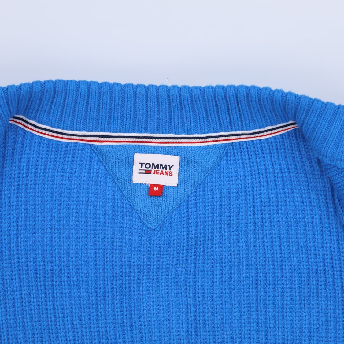 M 신형 타미 진스 오버사이즈 뱃지 케이블 가디건 4215 상품이미지8