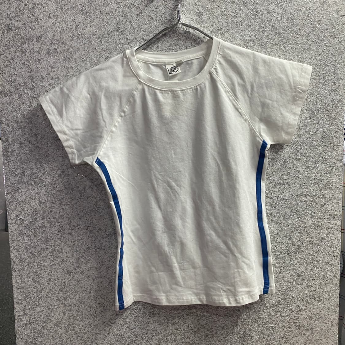 파르티멘토 넘버 스트라이프 반팔티 B4679 상품이미지2