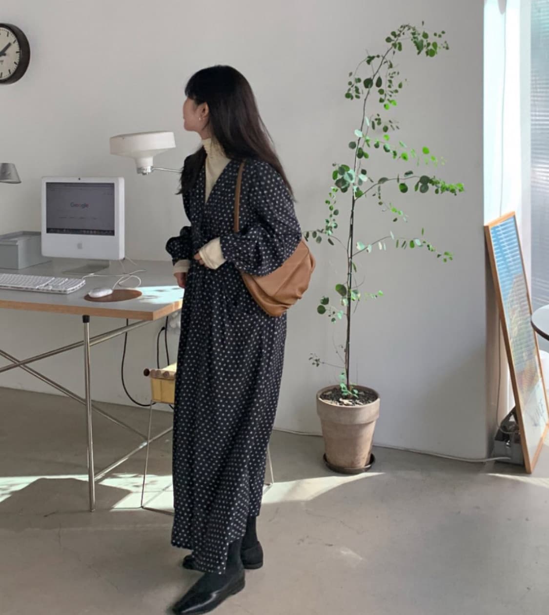새상품 ) 어리틀빗 리브 랩원피스 상품이미지1