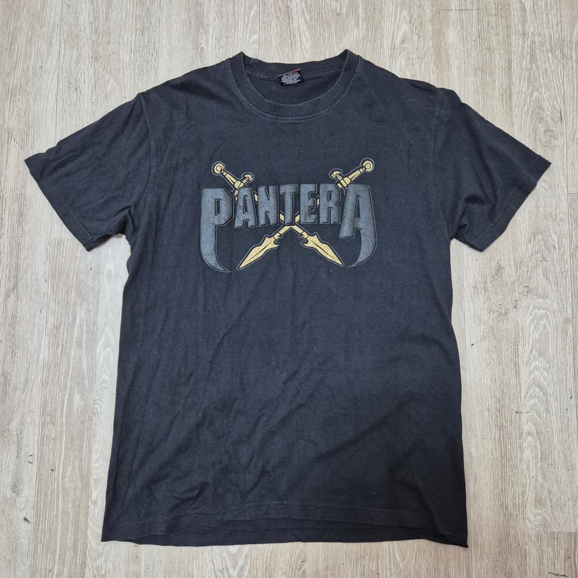 팬테라 모디파이 검 프린팅 빈티지 반팔티셔츠 상품이미지1