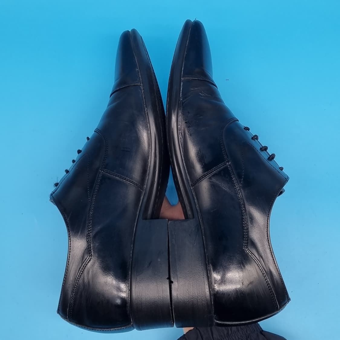 o 닥스 남성정장구두 실사이즈 265 굽4 상품이미지5