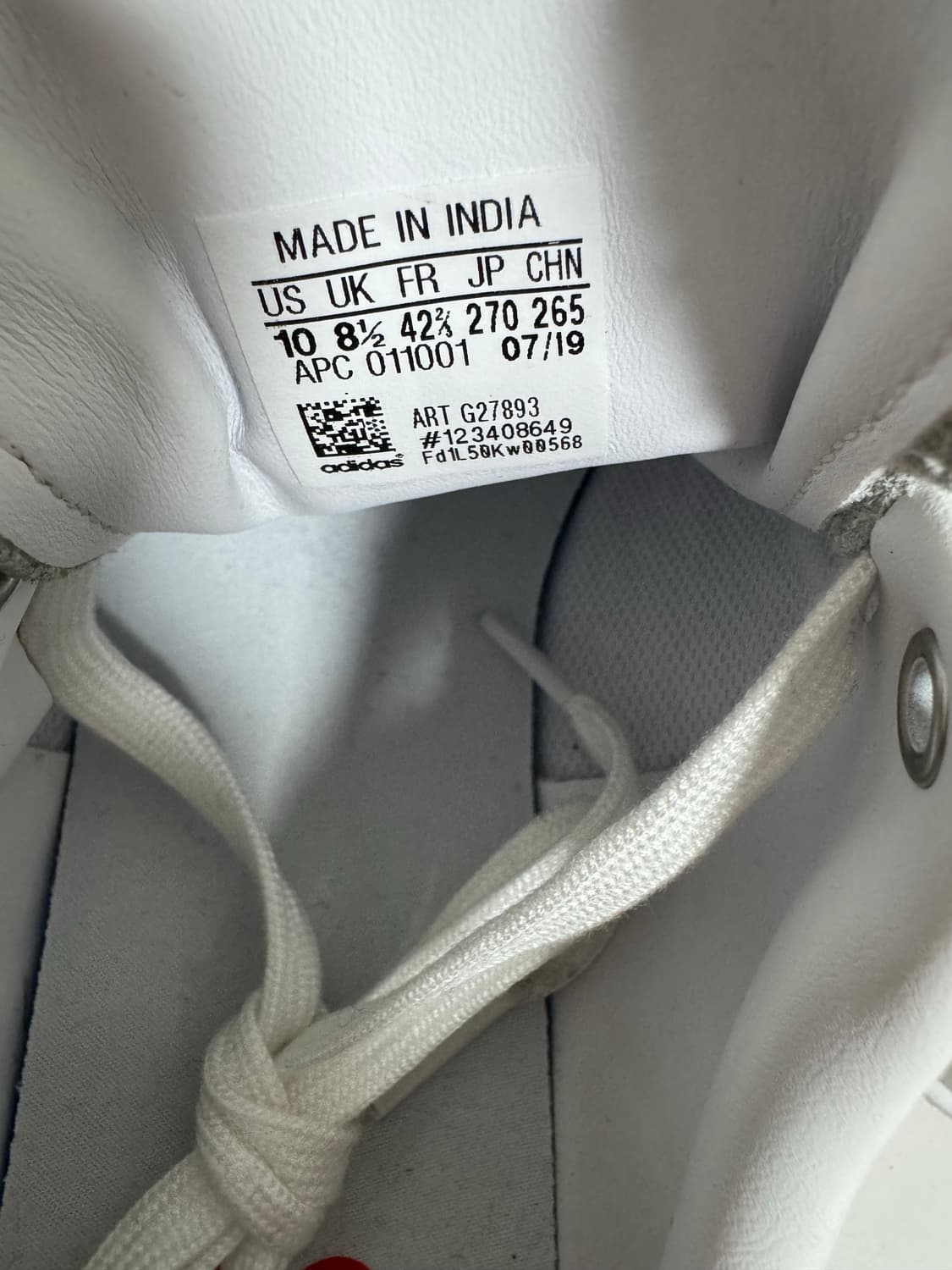 아디다스 스탠스미스 화이트 270 상품이미지4