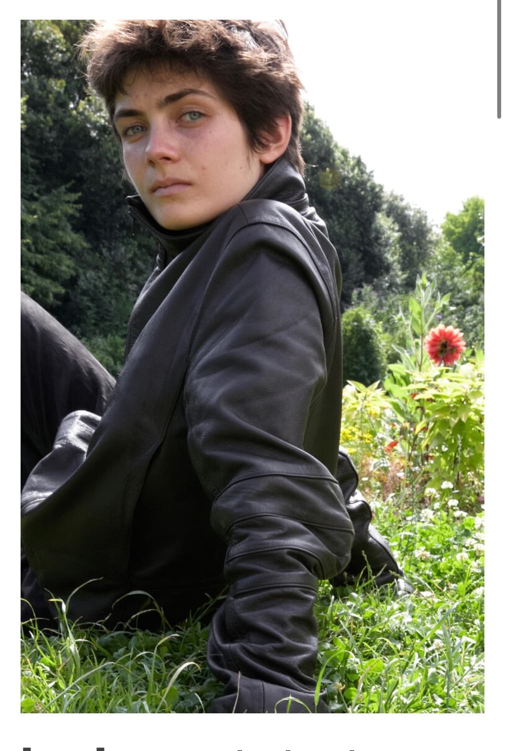 Mudule appendix leather jacket/3 상품이미지1