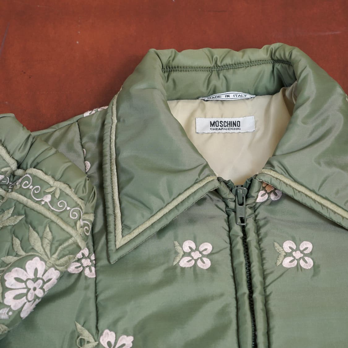 모스키노 Italy 아플리케 퀄팅 자켓 상품이미지5