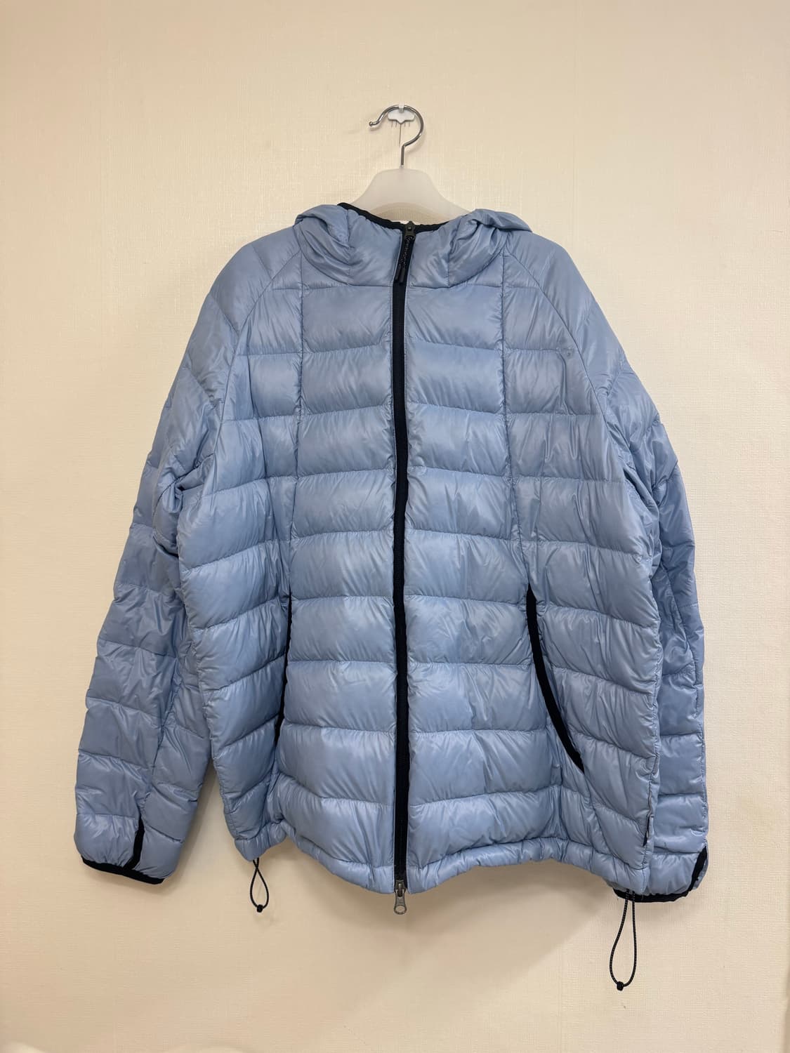 노티카 세일링 후디드 다운 자켓 파스텔블루 상품이미지2
