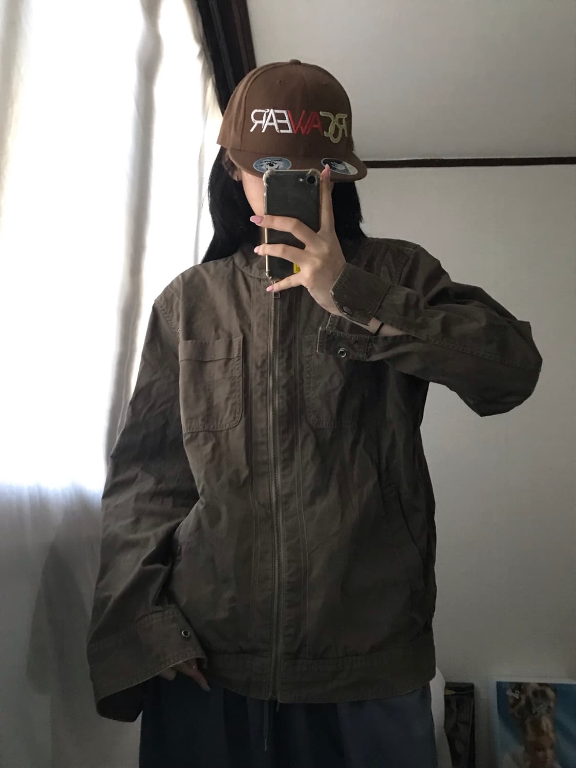 에드윈 브라운 넥버클 자켓 상품이미지6