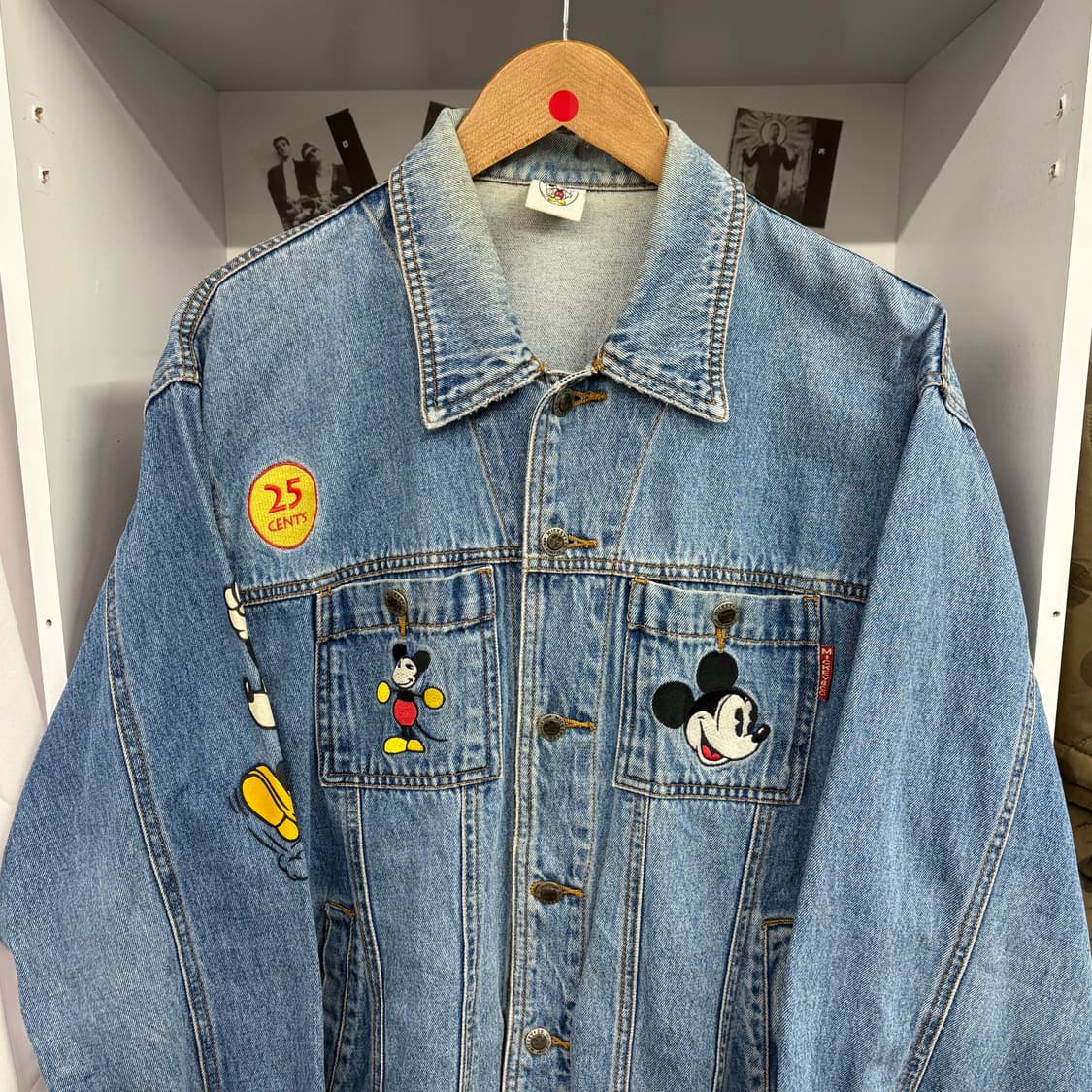 (L) 90s 디즈니 미키마우스 데님 자켓 상품이미지2