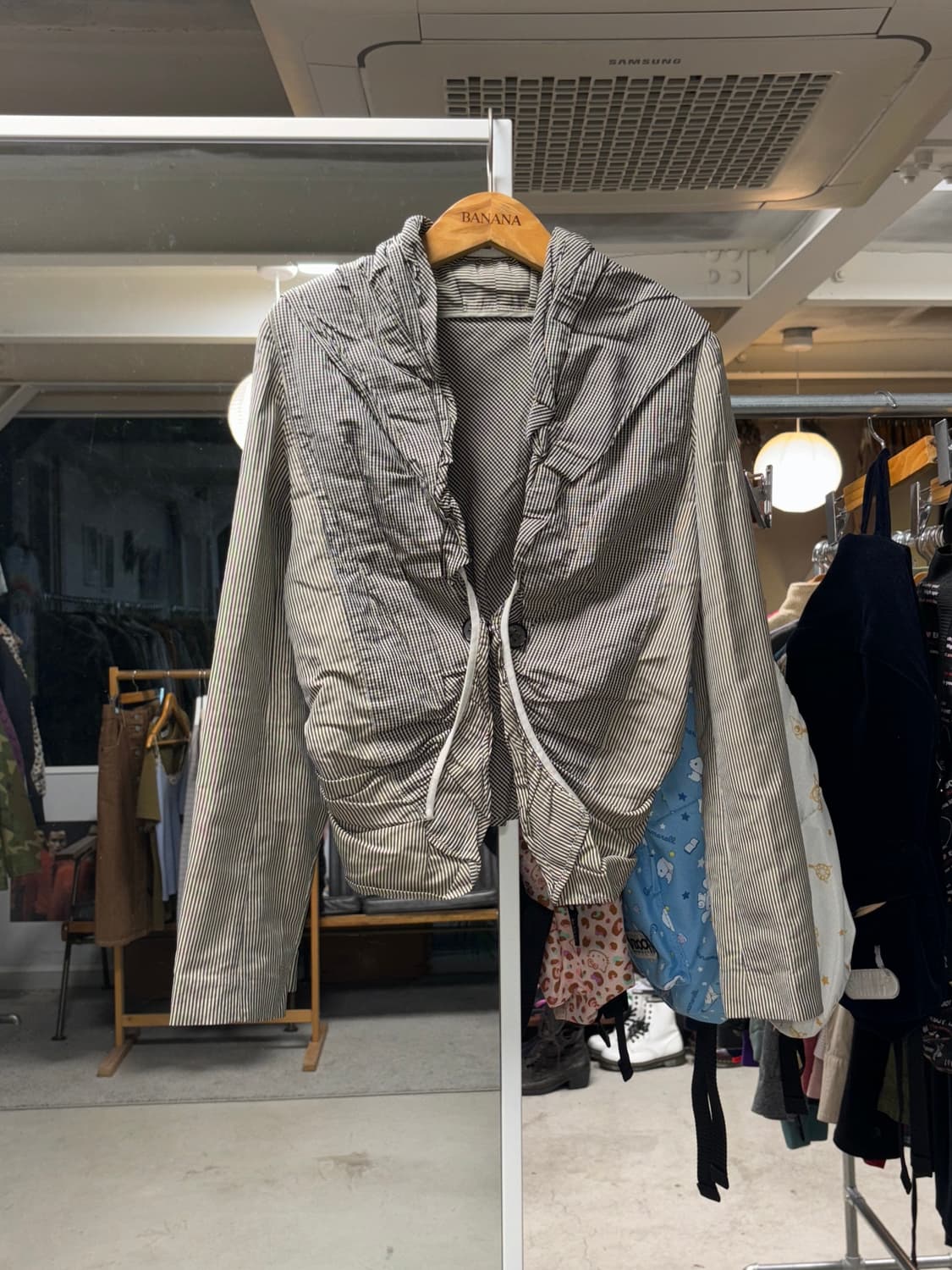 히로코 코시노 트렁크 스트라이프 자켓 상품이미지1