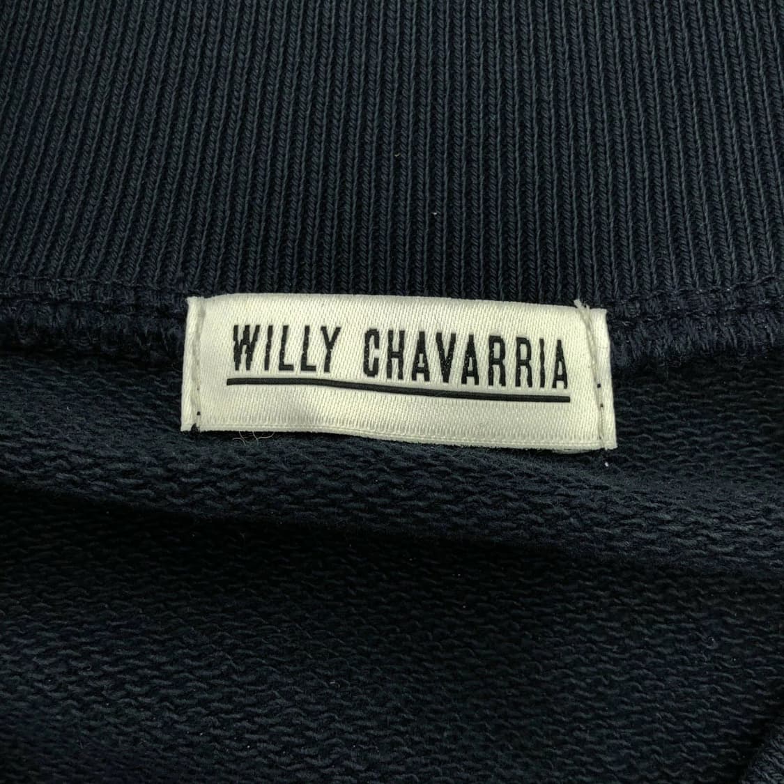 윌리차바리아 스웻 봄버 자켓 상품이미지4