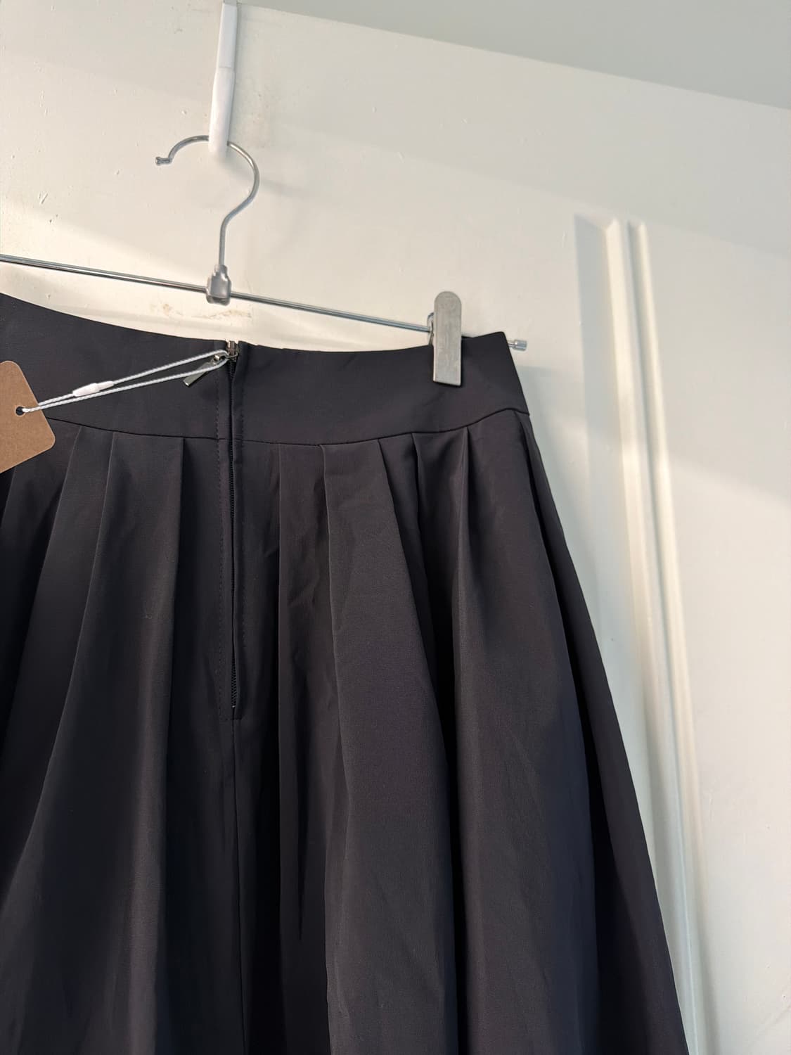 일본빈티지 네이비 핀턱 미디스커트 상품이미지10