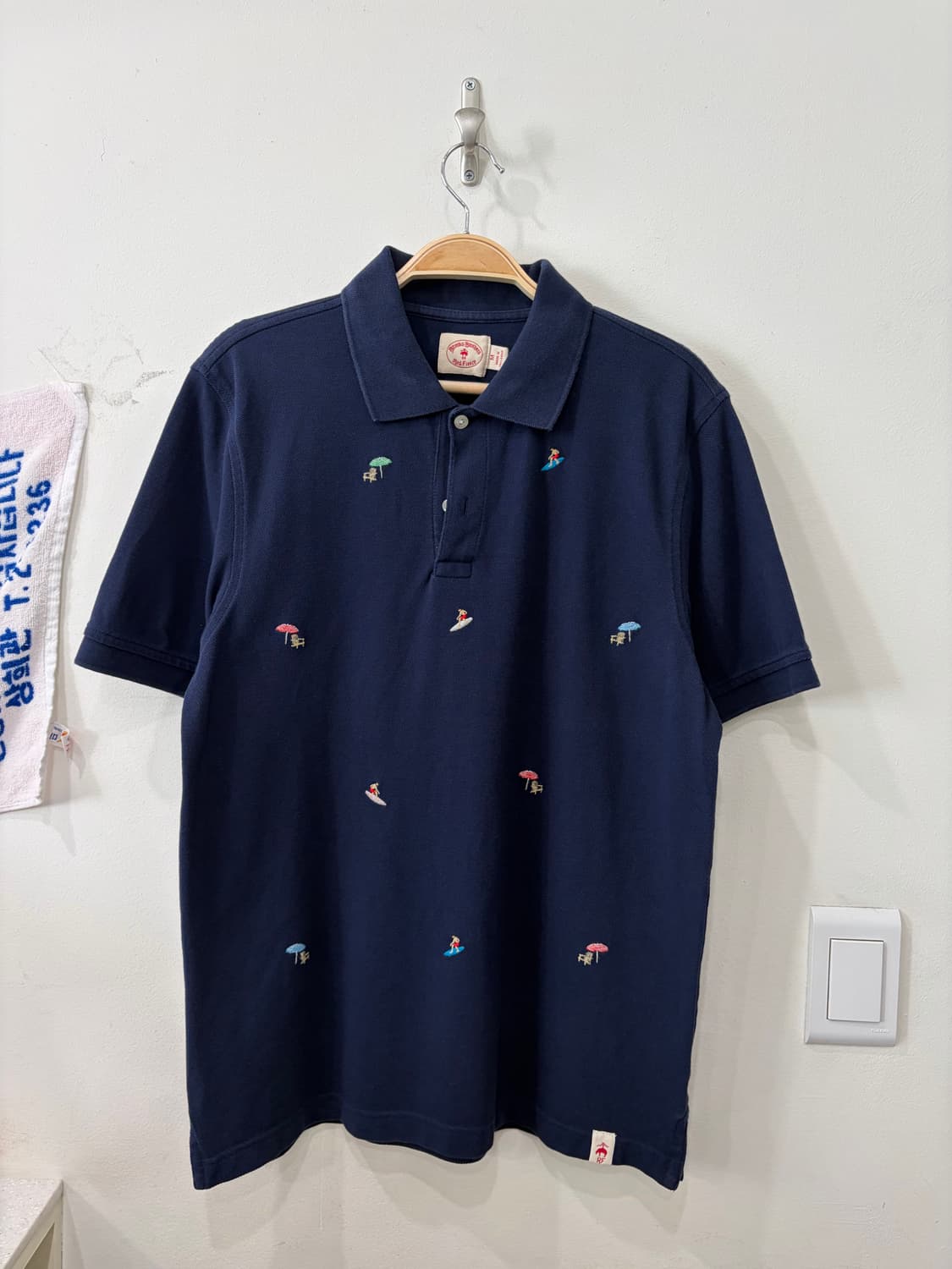 3. 브룩스브라더스 네이비 카라티 상품이미지1