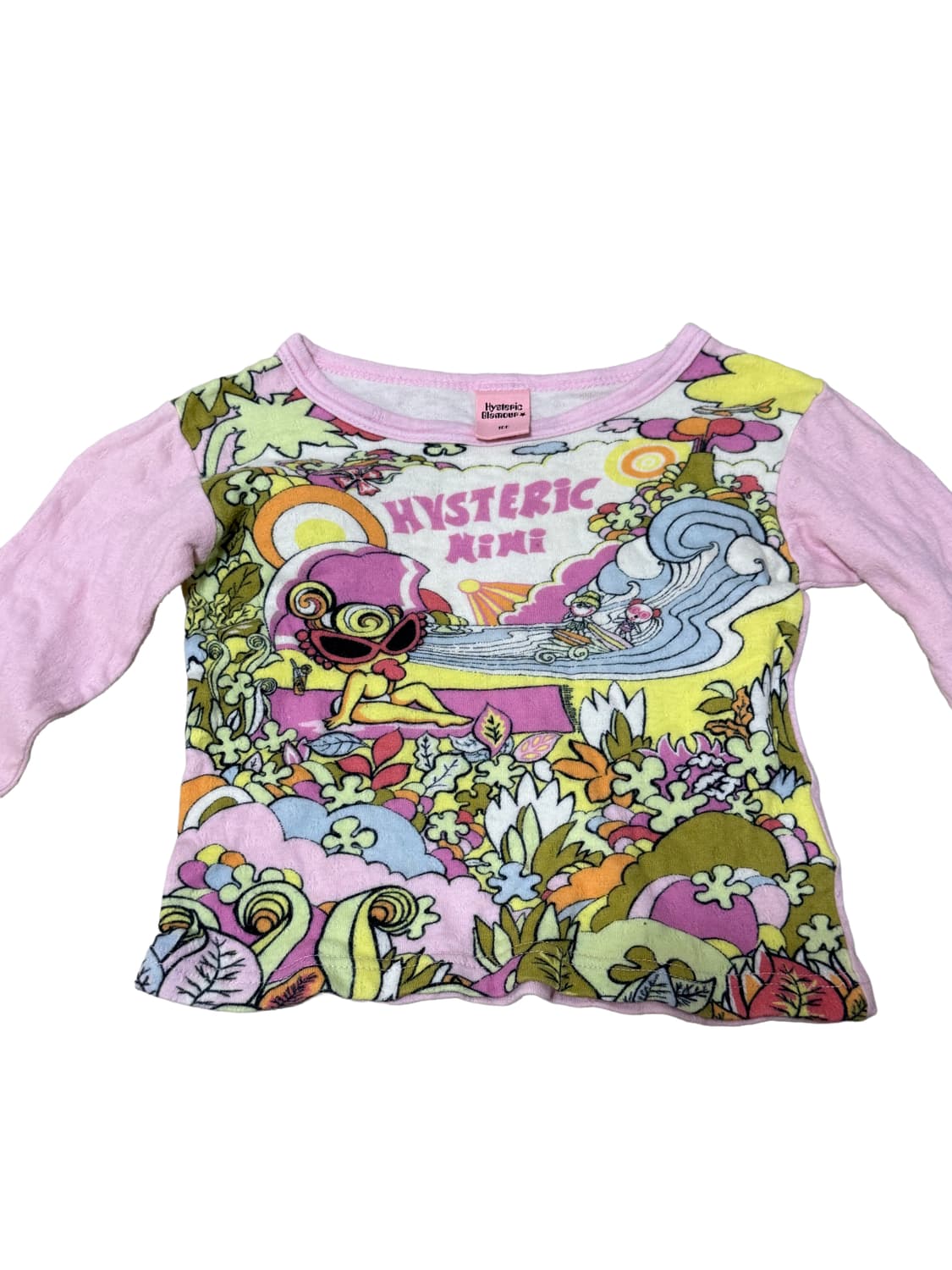 히스테릭 미니 베이비핑크 카프슬리브 상품이미지2