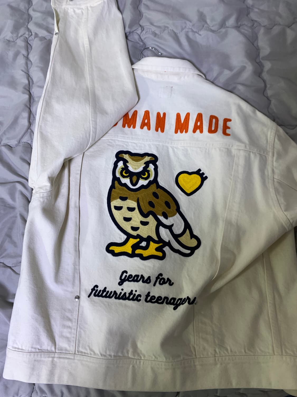 휴먼메이드 내추럴 데님 워크 자켓 상품이미지4