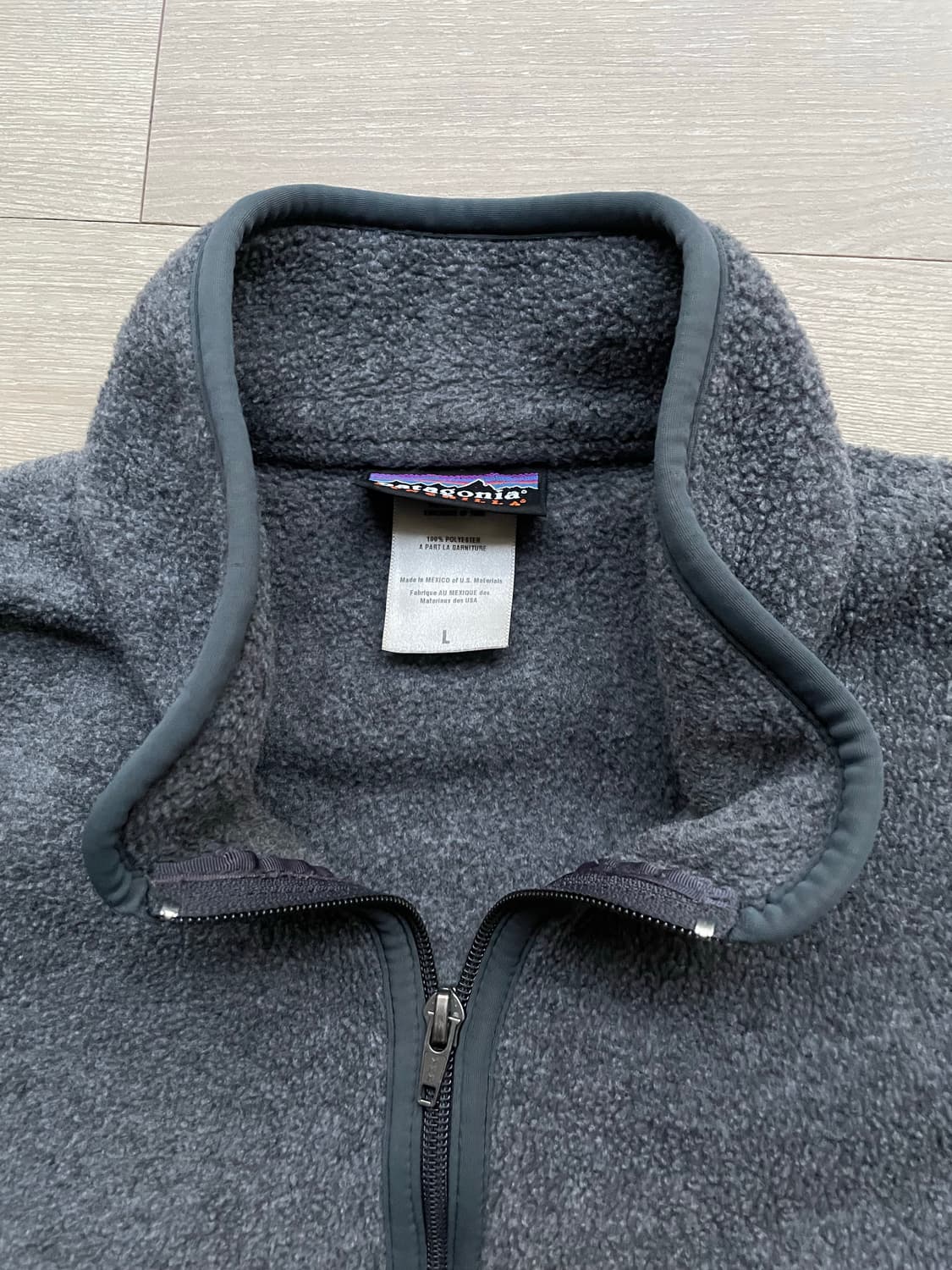 파타고니아 집업 신칠라 그레이 마수피얼 플리스 빈티지 patagonia 상품이미지3