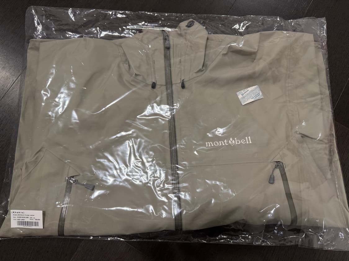 카키스 몽벨 스톰크루저자켓 미스트그레이 XL 상품이미지5