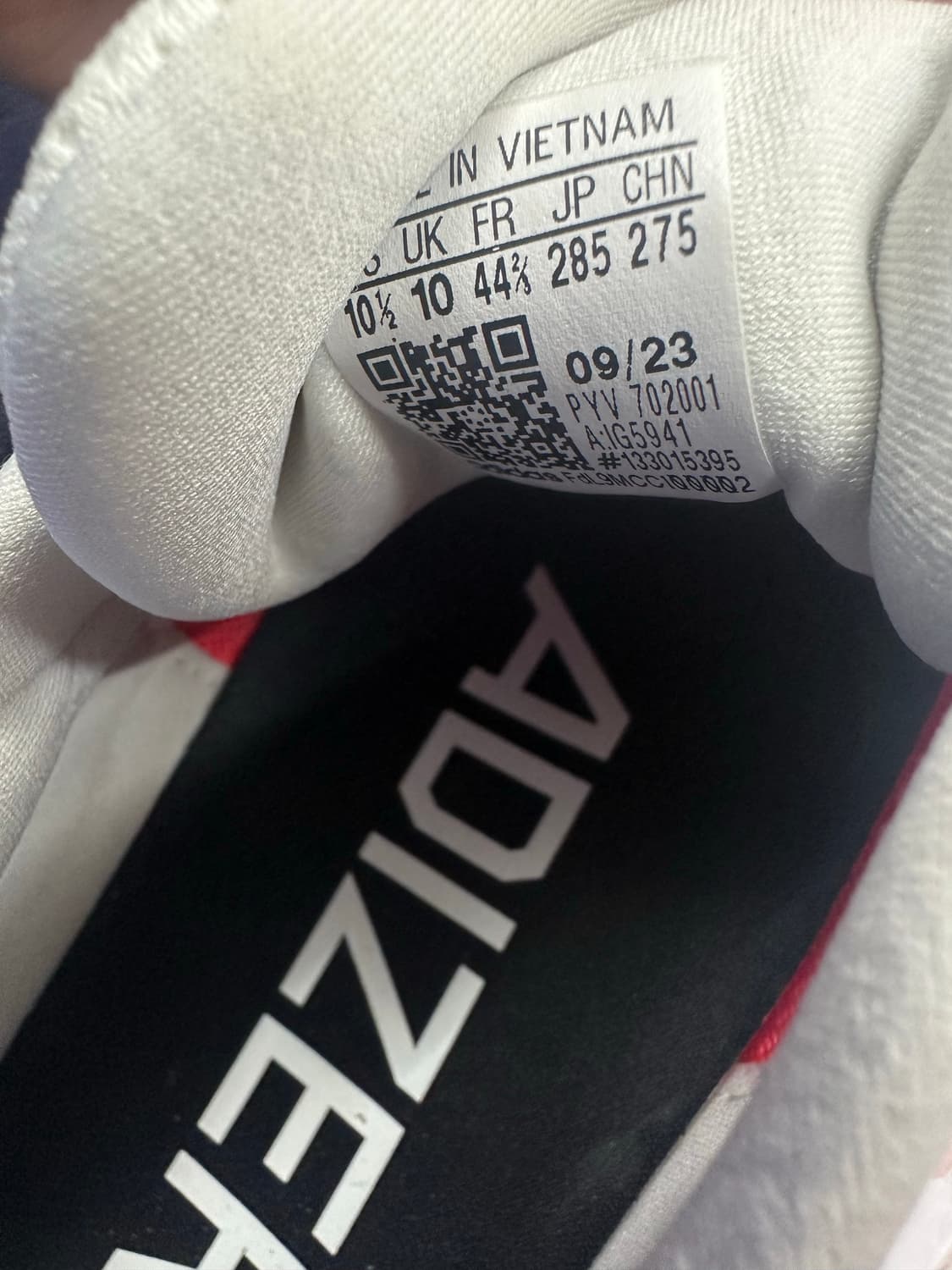 s급 아디다스 아디제로 SL 런닝화 285 상품이미지7