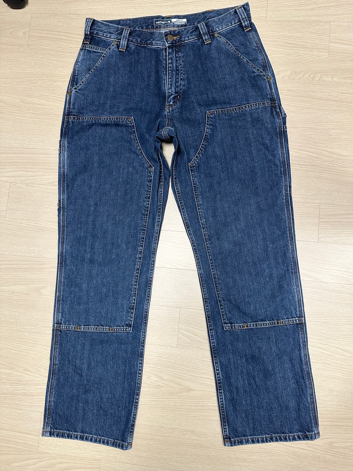 칼하트 더블니 청바지 33x32 상품이미지1