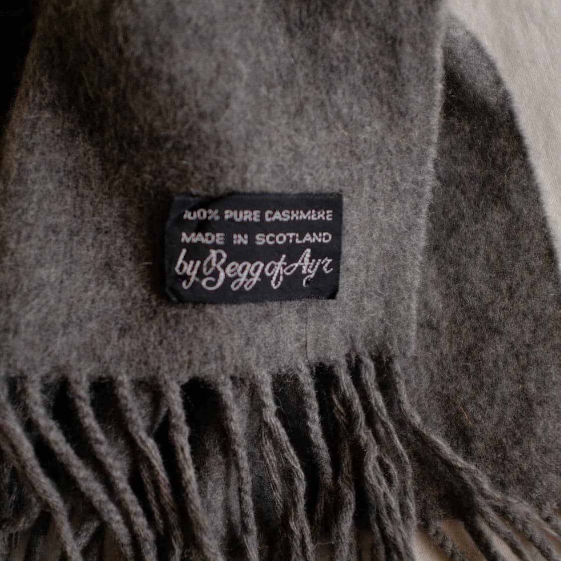 Made In SCOTLADN Begg Ayr Pure Cashmere  상품이미지2
